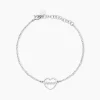 Bracelet Argent Blanc Nalani