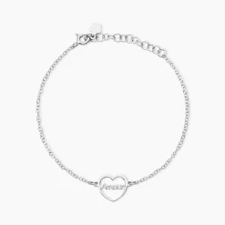 Bracelet Argent Blanc Nalani