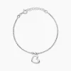 Bracelet Argent Blanc Ossia