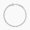 Bracelet Argent Blanc Sanve