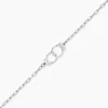 Bracelet Argent Blanc Sent