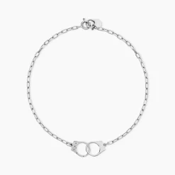 Bracelet Argent Blanc Sent