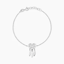 Bracelet Argent Blanc Sisile