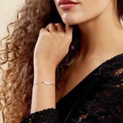 Bracelet Argent Blanc Stieg
