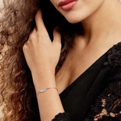 Bracelet Argent Blanc Stieg