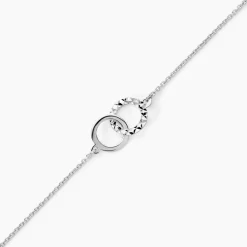 Bracelet Argent Blanc Ula