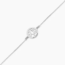Bracelet Argent Blanc Vroon