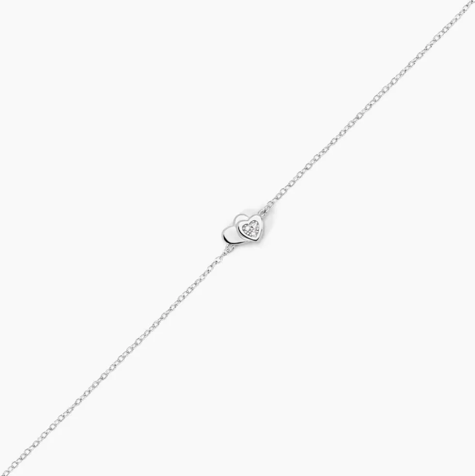 Bracelet Argent Dounyo Oxydes De Zirconium