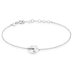 Bracelet Argent Grigori Oxydes De Zirconium