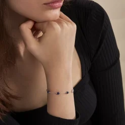 Bracelet Argent Kutrun Lapis Lazuli