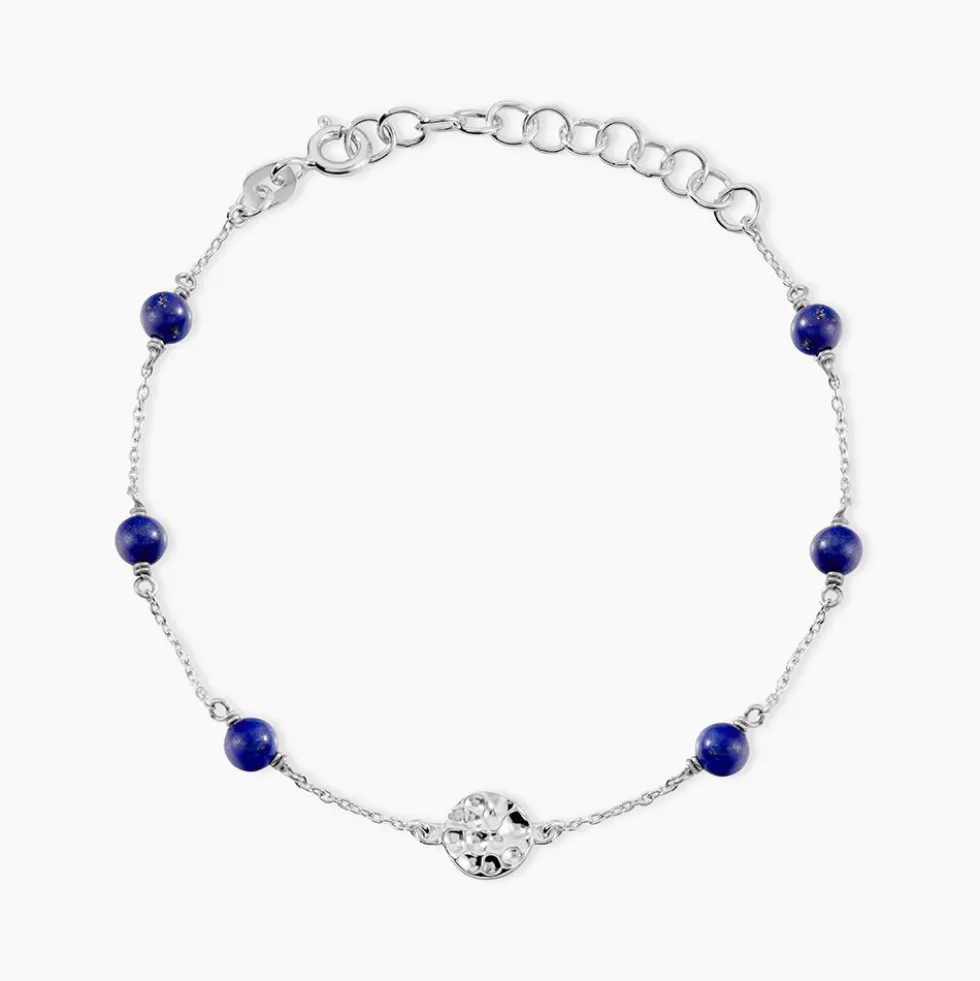Bracelet Argent Kutrun Lapis Lazuli