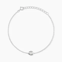 Bracelet Argent Laureano Oxydes De Zirconium