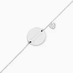 Bracelet Argent Nellchen Oxydes De Zirconium