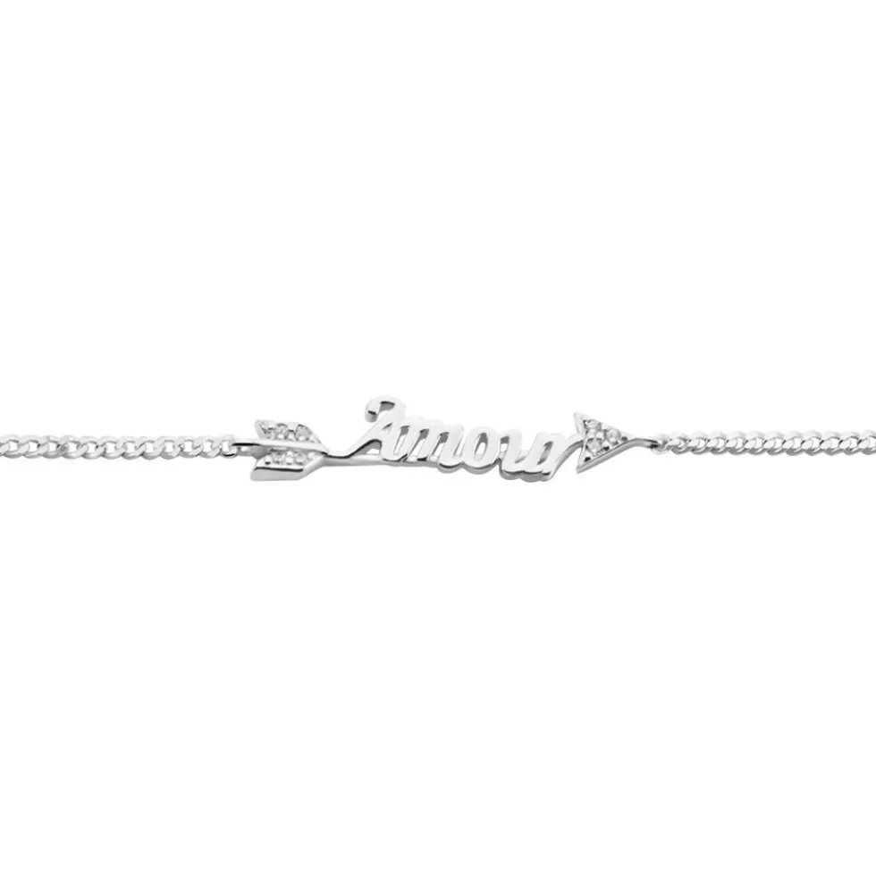 Bracelet Argent Ronky Oxydes De Zirconium