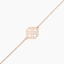 Bracelet Argent Rose Lev