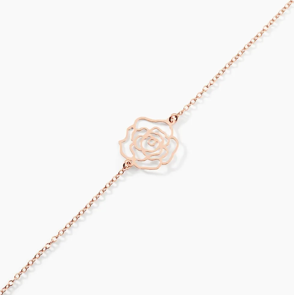 Bracelet Argent Rose Margotte