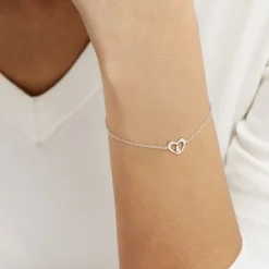 Bracelet Argent Savin Oxydes De Zirconium