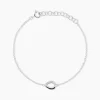 Bracelet Argent Tancelin Oxydes De Zirconium