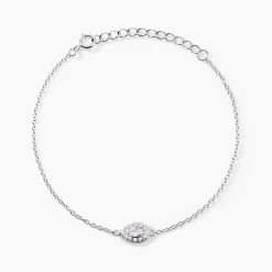 Bracelet Argent Tania Oxydes De Zirconium