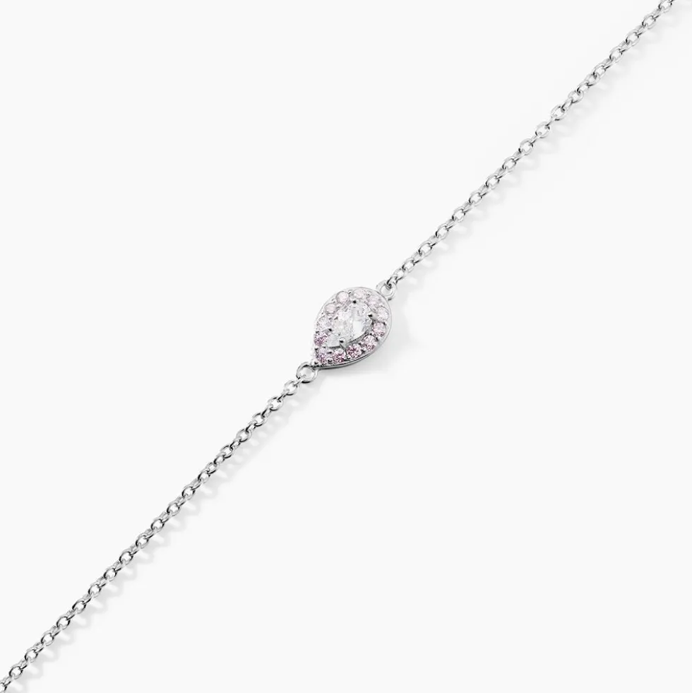 Bracelet Argent Tania Oxydes De Zirconium