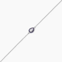 Bracelet Argent Tania Oxydes De Zirconium