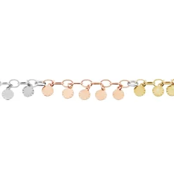 Bracelet Argent Tricolore Bop