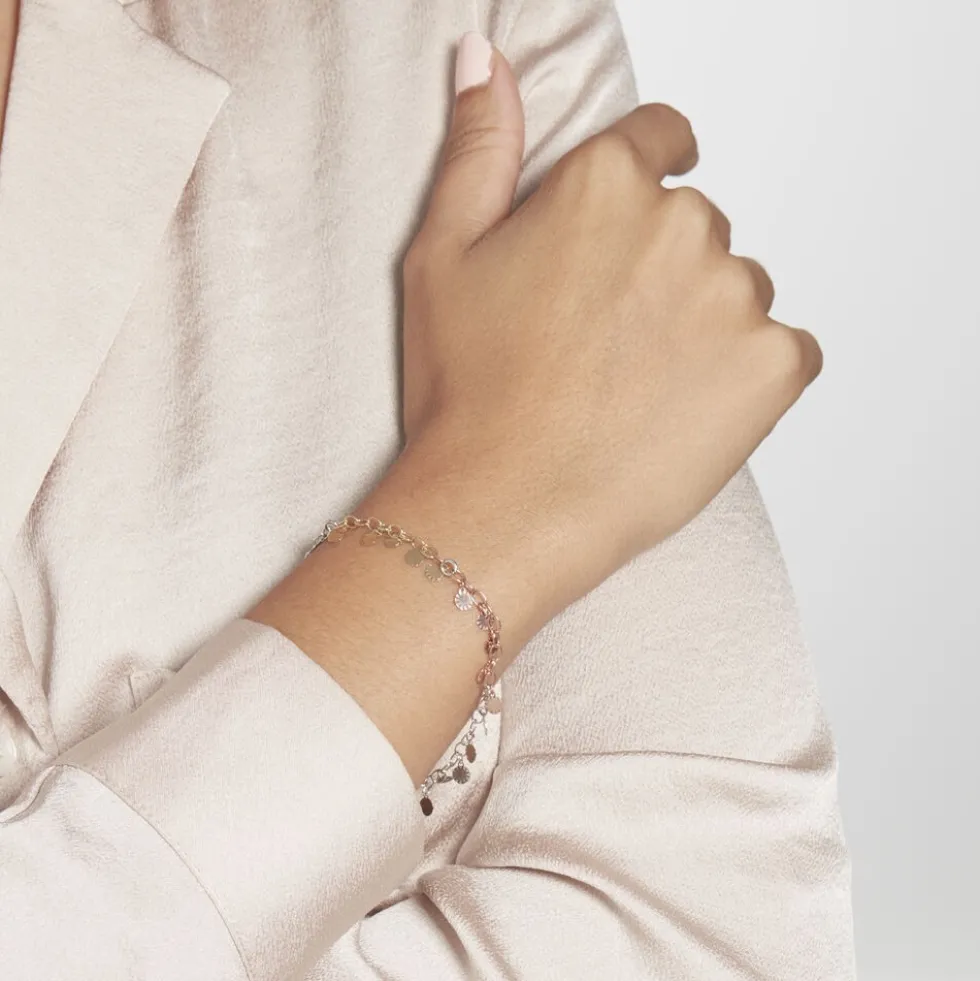 Bracelet Argent Tricolore Bop