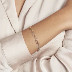 Bracelet Argent Tricolore Bop