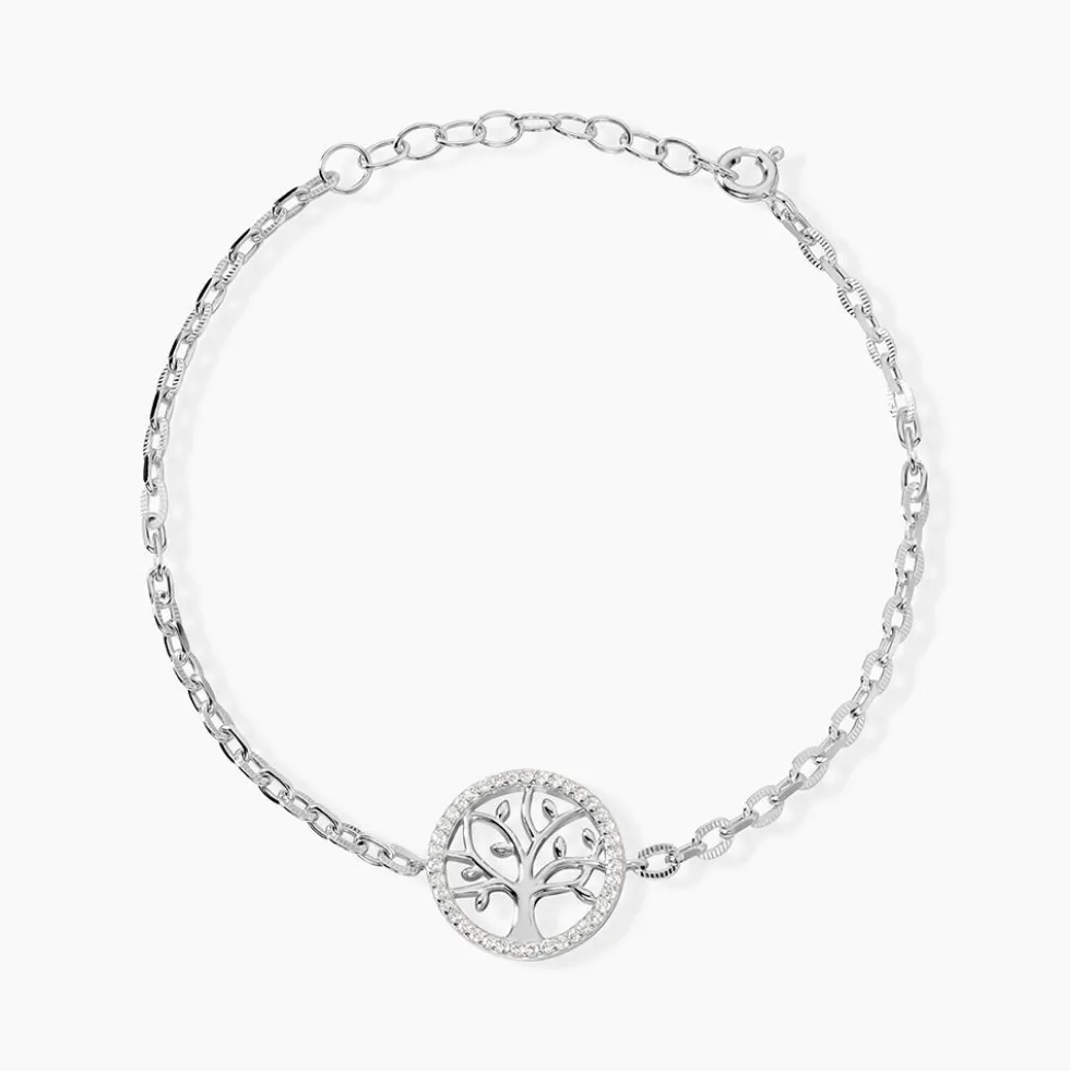 Bracelet Argent Urcisse Oxydes De Zirconium