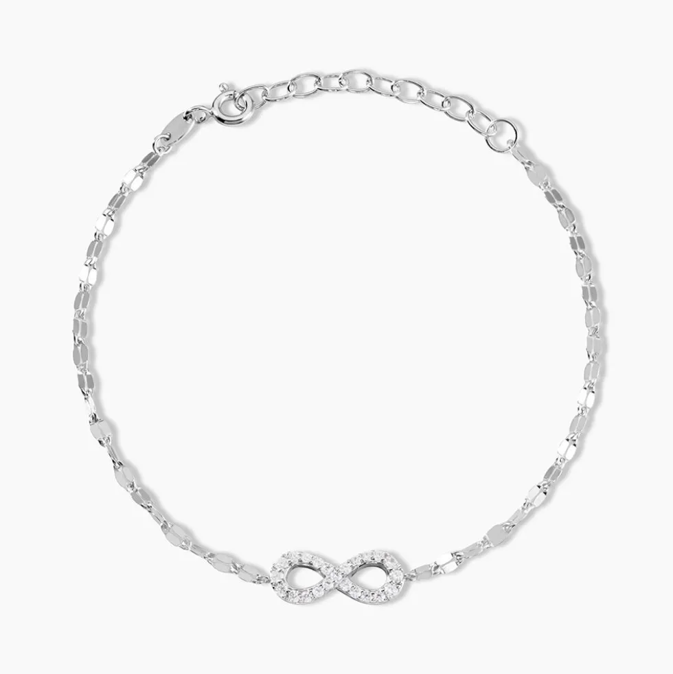 Bracelet Argent Wine Oxydes De Zirconium
