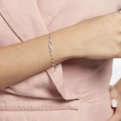 Bracelet Argent Wine Oxydes De Zirconium