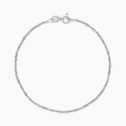 Bracelet Arletty Argent Blanc