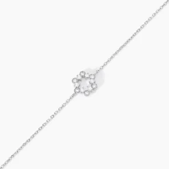 Bracelet Astrea Argent Blanc Oxyde De Zirconium