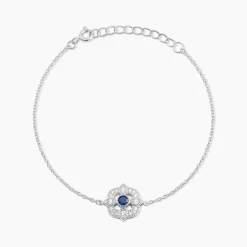 Bracelet Astrea Argent Blanc Oxyde De Zirconium
