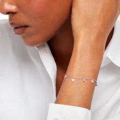 Bracelet Astria Argent Blanc Oxyde De Zirconium