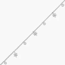 Bracelet Astria Argent Blanc Oxyde De Zirconium
