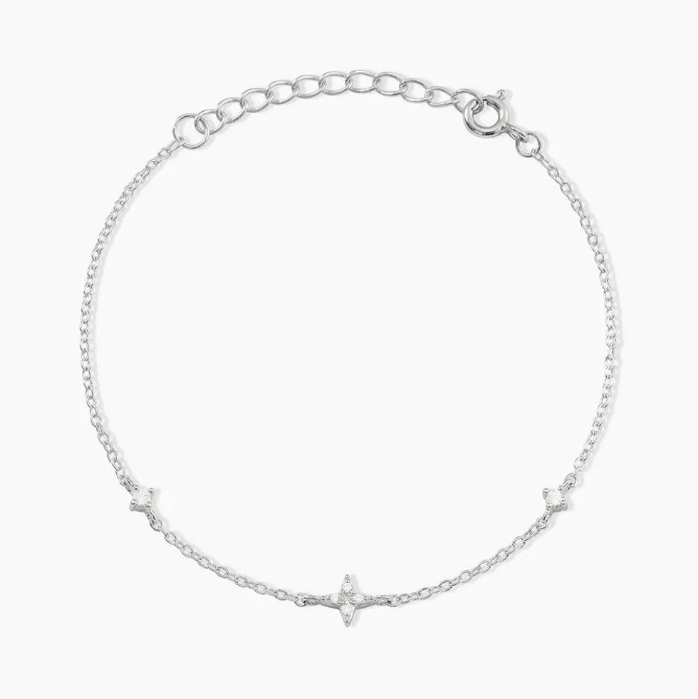 Bracelet Astria Argent Blanc Oxyde De Zirconium