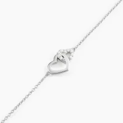 Bracelet Azylis Argent Blanc Oxyde De Zirconium