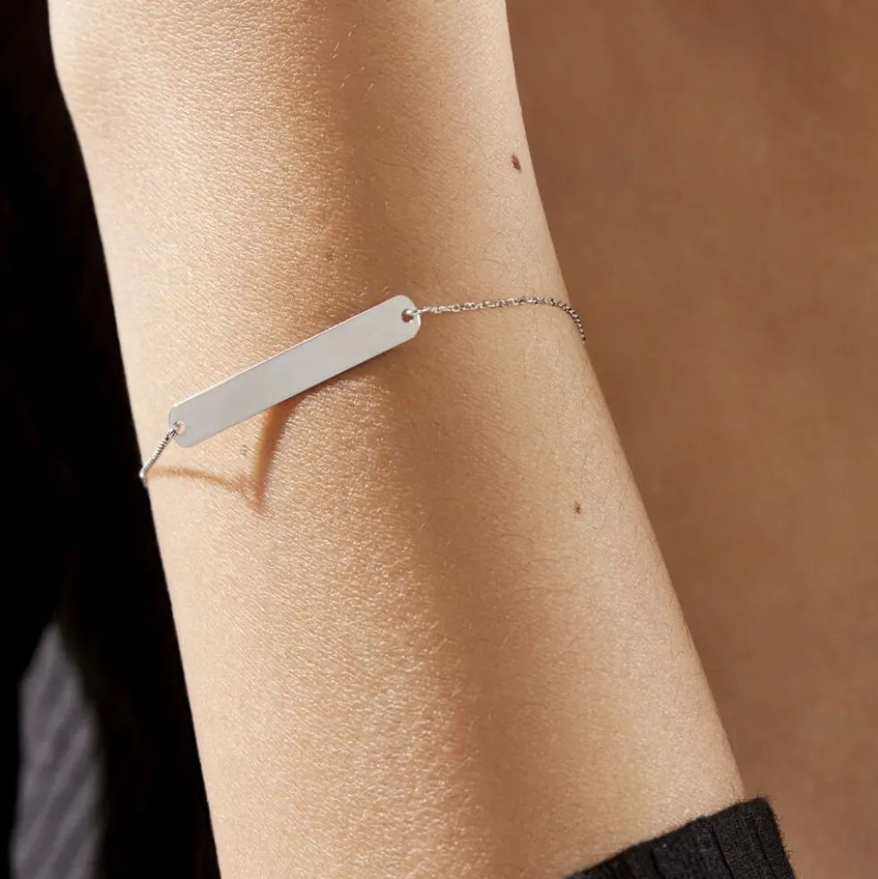 Bracelet Beavis Or Blanc