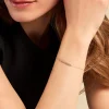 Bracelet Beckah Or Jaune Oxyde De Zirconium