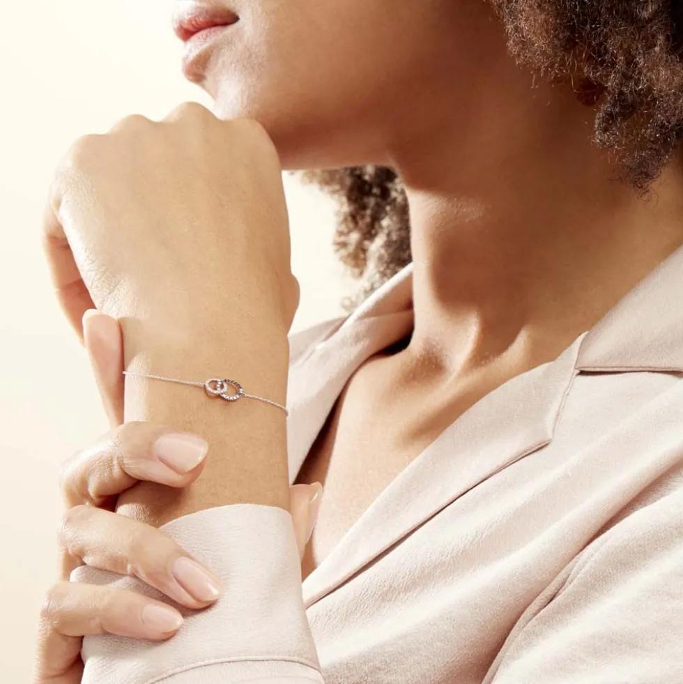 Bracelet Bella Or Blanc Diamant