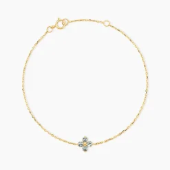 Bracelet Belovia Or Jaune Topaze