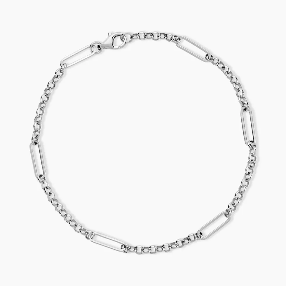Bracelet Ben Argent Blanc