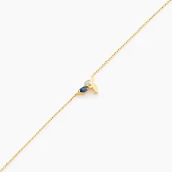 Bracelet Bendt Or Jaune Saphir Diamant
