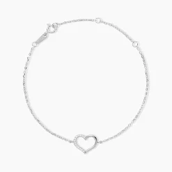 Bracelet Bertille Argent Blanc Oxyde De Zirconium