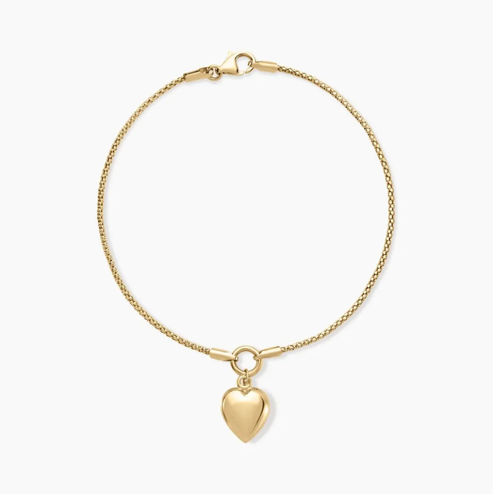 Bracelet Big Love Or Jaune