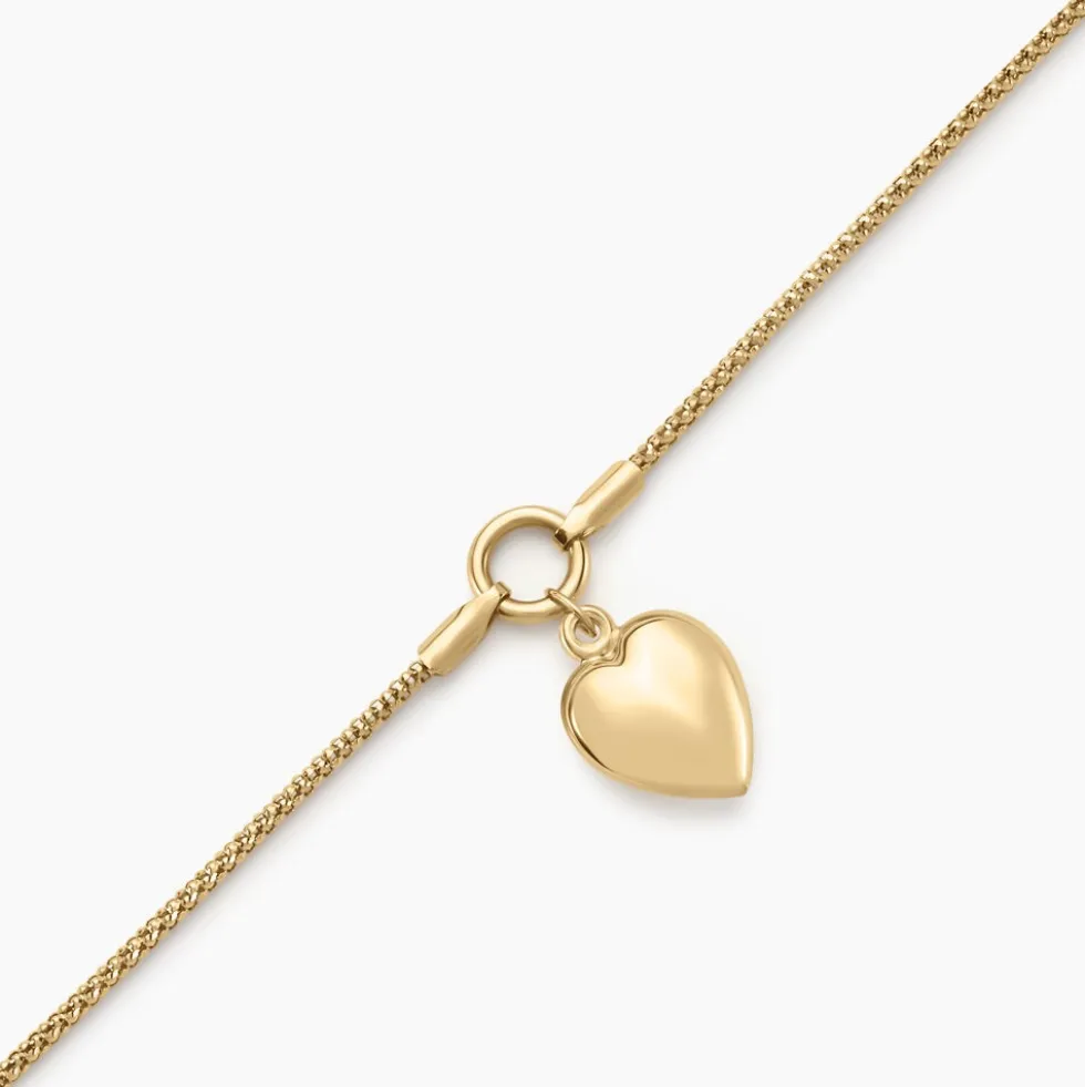 Bracelet Big Love Or Jaune