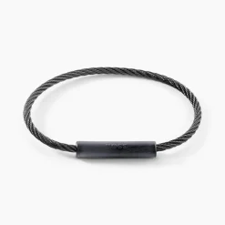 Bracelet Boss Alek Acier Noir