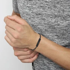 Bracelet Boss Alek Acier Noir