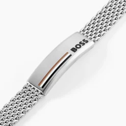 Bracelet Boss Alen Acier Blanc